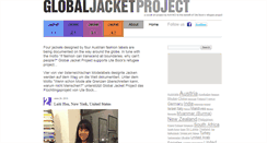 Desktop Screenshot of globaljacketproject.kayiko.com